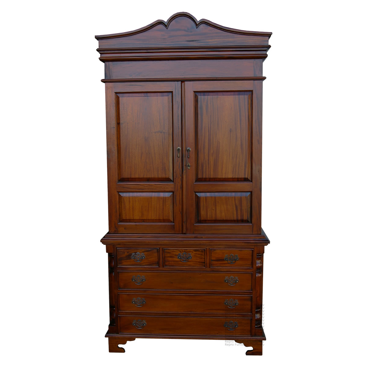 Linen Press Wardrobe over Chest Linen Press Wardrobe over Chest