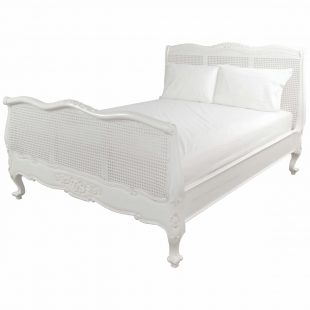 Louis Rattan French Bed