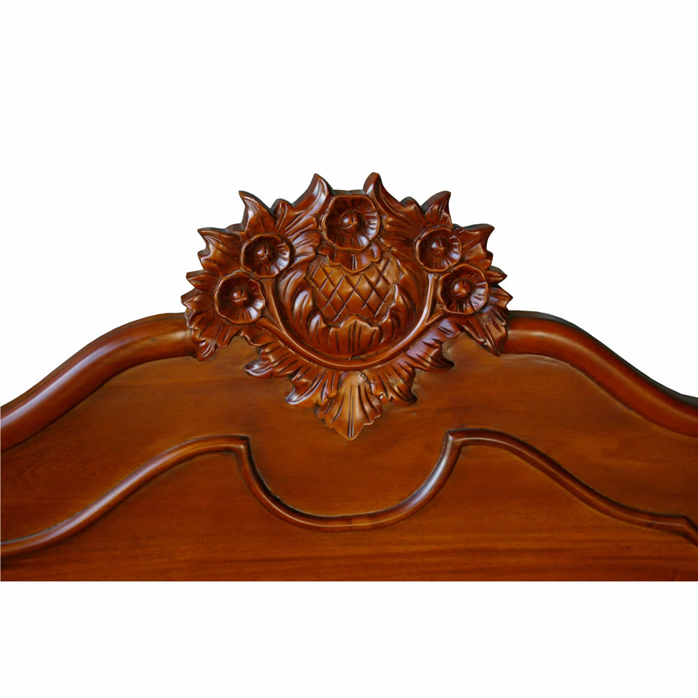 Low Poster Mahogany Bed Mahogany low poster bed