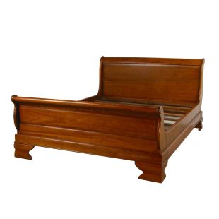 Mahogany Sleigh Bed