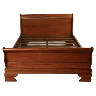Mahogany Sleigh Bed