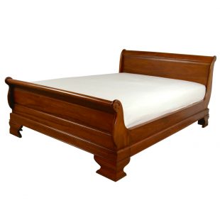 Mahogany Sleigh Bed