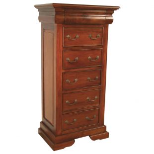 Sleigh Mahogany 6 Drawer Chest