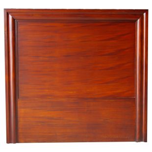 Mahogany headboard panel