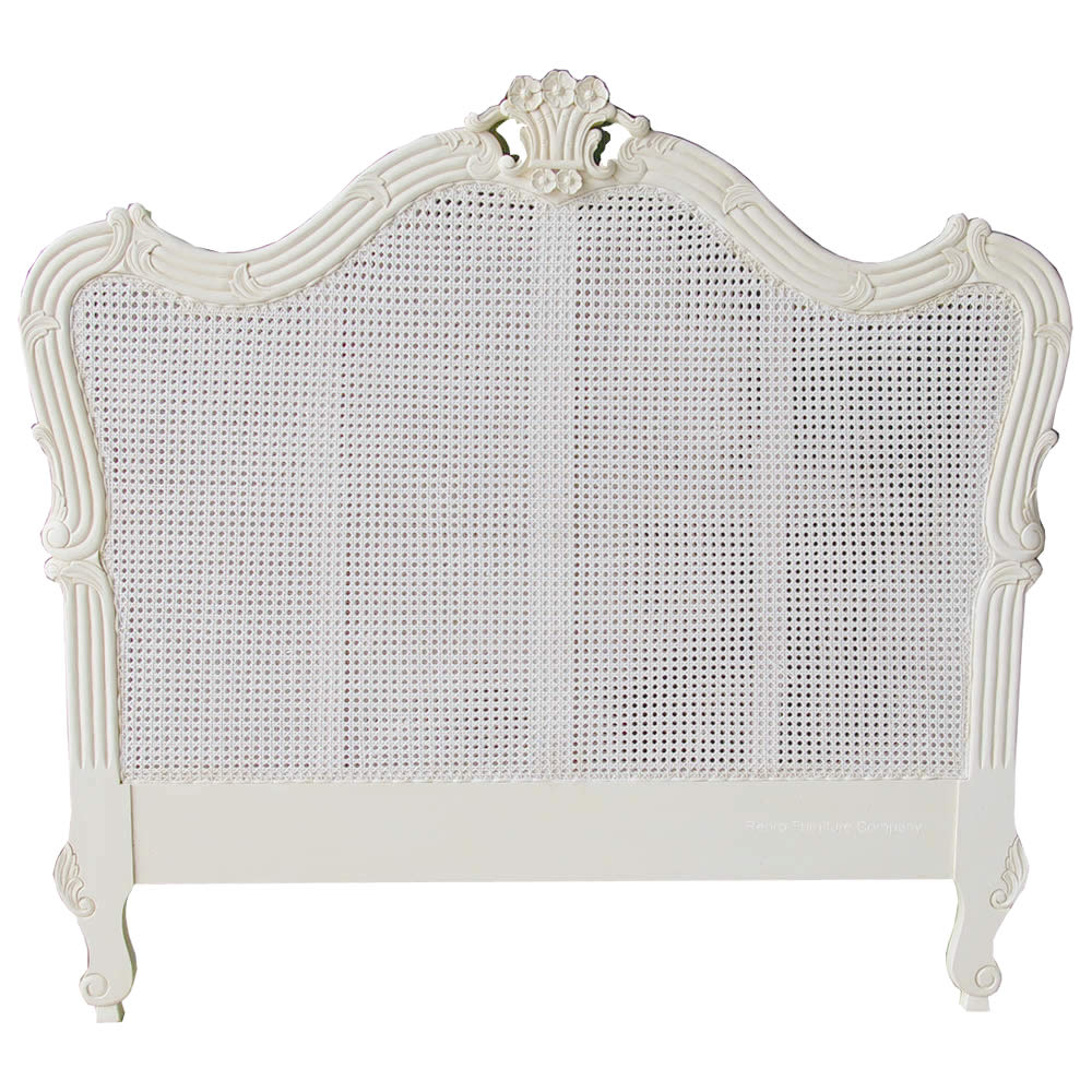French Louis Rattan Headboard French Louis Rattan Headboard
