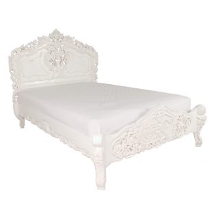 Rococo Bed French White