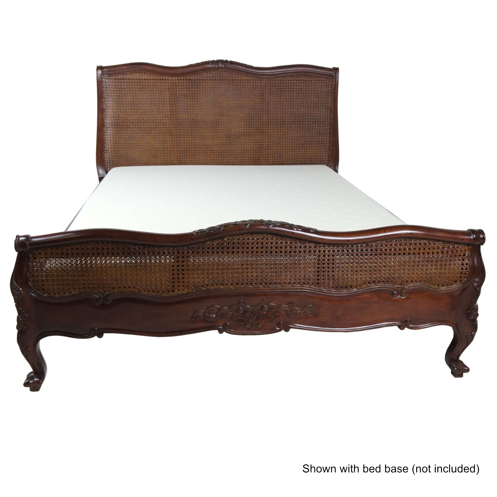 French Mahogany Super King Low Foot Bed - Image 3