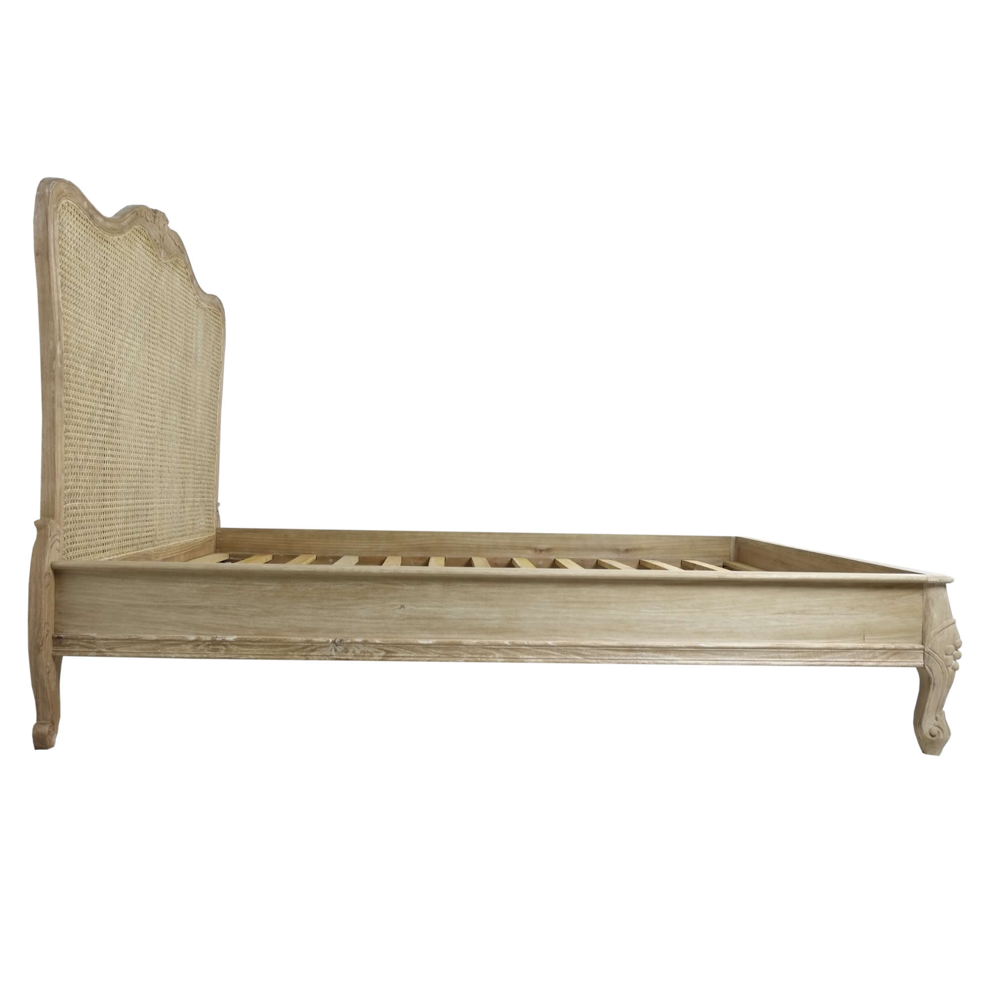 Loire Weathered Finish French Bed King Size Loire Weathered Finish French Bed King Size - Image 2