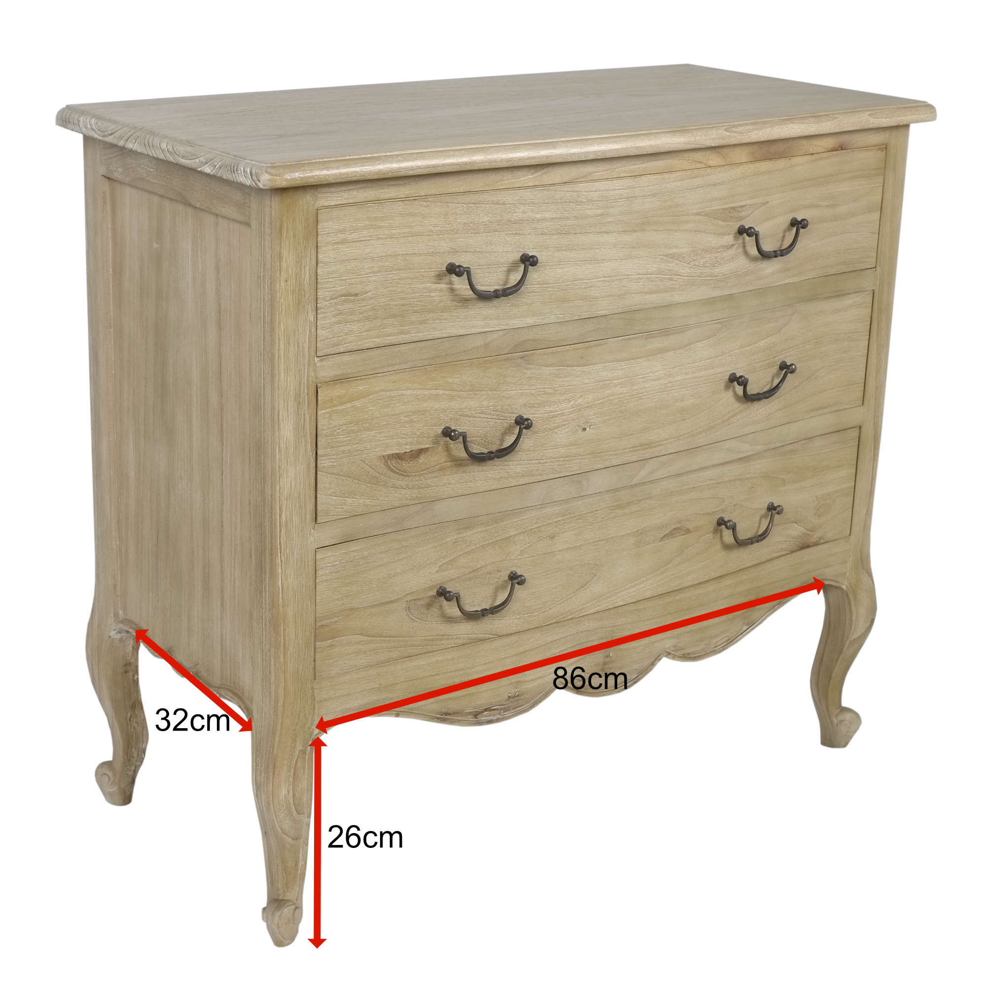 Loire Weathered Finish French Chest Loire Weathered Finish French Chest - Image 5